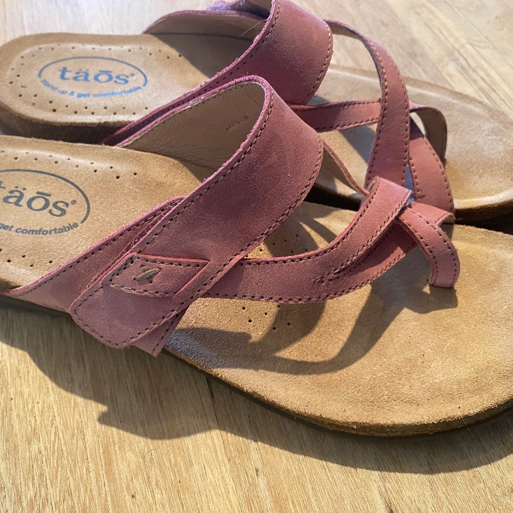 Taos “Perfect” Sandals in Blush